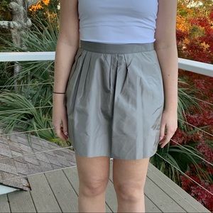 3 for $20 / J Crew Silver A-Line Skirt